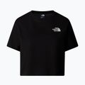 Tricou pentru femei The North Face Simple Dome Cropped Slim Tee tnf black 4