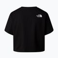 Tricou pentru femei The North Face Simple Dome Cropped Slim Tee tnf black 5