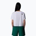 Tricou pentru femei The North Face Simple Dome Cropped Slim Tee tnf white 3