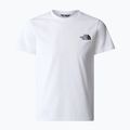 Tricou pentru copii The North Face Simple Dome white