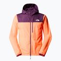 Jachetă de alergat pentru bărbați The North Face Higher Run Wind vivid flame/black currant purple 6