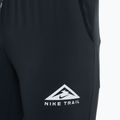 Pantaloni de alergare pentru bărbați Nike Dri-Fit Trail Dawn Range black/black/white 3