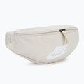 Borsetă Nike Heritage 3 l light orewood brn/white 2