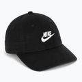Șapcă Nike Club Unstructured Futura Wash black/white