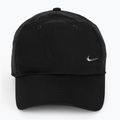 Șapcă Nike Dri-Fit Club Unstructured Metal Swoosh black/metallic silver 2