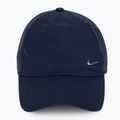 Șapcă Nike Dri-Fit Club Unstructured Metal Swoosh midnight navy/metallic silver 2