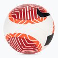 Minge de fotbal Nike Pitch white/black/bright crimson mărime 5 2