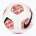 Minge de fotbal Nike Mercurial Fade white/bright crimson/black mărime 5