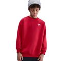 Hanorac pentru copii Nike Sportswear Club Fleece university red/white 7