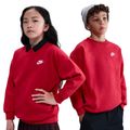 Hanorac pentru copii Nike Sportswear Club Fleece university red/white 10
