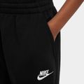 Pantaloni pentru copii Nike Sportswear Club Fleece black/black/white 3