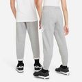 Pantaloni pentru copii Nike Club Fleece dark grey heather/base grey/white 3