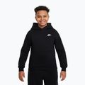 Bluză pentru copii Nike Sportswear Club Fleece black/white 5