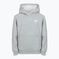 Bluză pentru copii Nike Sportswear Club Fleece dark grey heather/white