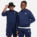 Hanorac pentru copii Nike Sportswear Club Fleece midnight navy/white 4