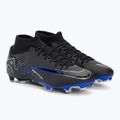 Încălțăminte de fotbal Nike Zoom Mercurial Superfly 9 Academy MG black/chrome/hyper real 4