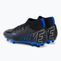 Încălțăminte de fotbal pentru copii Nike JR Mercurial Superfly 9 Club FG/MG black/chrome/hyper real 3