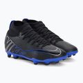 Încălțăminte de fotbal pentru copii Nike JR Mercurial Superfly 9 Club FG/MG black/chrome/hyper real 4