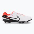 Încălțăminte de fotbal Nike Tiempo Legend 10 Pro FG white/black/bright crimson 2