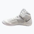 Încălțăminte de wrestling Nike Fury white/metallic silver 3