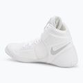 Încălțăminte de wrestling Nike Fury white/metallic silver 3