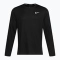 Longsleeve de alergare pentru bărbați  Nike Miler Dri-Fit UV black