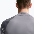 Longsleeve de antrenament pentru bărbați Nike Pro Dri-Fit Mock-Neck smoke grey/black 6