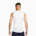Tricou pentru bărbați Nike Pro Dri-Fit Tight Sleeveless Fitness white/black 3