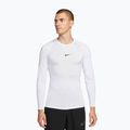 Longsleeve de antrenament pentru bărbați Nike Pro Dri-Fit Tight Fitness white/black