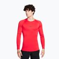 Longsleeve de antrenament pentru bărbați Nike Pro Dri-Fit Tight Fitness university red/black