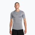 Tricou de antrenament pentru bărbați Nike Pro Dri-Fit Tight Fitness smoke grey/black