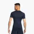 Tricou de antrenament bărbați Nike Pro Dri-Fit Tight SS Fitness obsidian/white 3