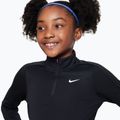 Bluză cu mânecă lungă de antrenament pentru copii Nike Dri-Fit 1/4 Zip black/white 4