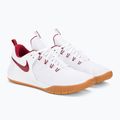 Nike Air Zoom Hyperace 2 LE alb/team crimson alb alb pantofi de volei 4