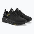 Pantofi de trekking pentru bărbați SKECHERS Arch Fit Road Walker Recon negru 4