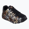 Încălțăminte pentru copii  SKECHERS JGoldcrown Uno Lite Metallic Love black/gold 8