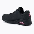 Încălțăminte pentru femei SKECHERS Uno Dripping In Love black/pink 3