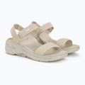 Sandale pentru femei SKECHERS Go Walk Arch Fit Sandal Polished beige 4
