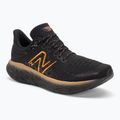 Bărbați New Balance 1080V12 negru / portocaliu pantofi de alergare