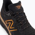 Bărbați New Balance 1080V12 negru / portocaliu pantofi de alergare 8