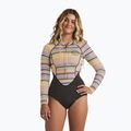 Costum de înot pentru femei Billabong 2/2 mm Salty Dayz Natural Spring Black Multi