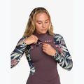 Costum de înot pentru femei ROXY 4/3 mm Swell Natural Front Zip black multi 4