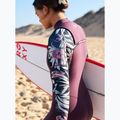 Costum de înot pentru femei ROXY 4/3 mm Swell Natural Front Zip black multi 8