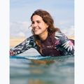 Costum de înot pentru femei ROXY 4/3 mm Swell Natural Front Zip black multi 9