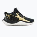 Încălțăminte de baschet Under Armour Jet' 23 black/metallic gold/metallic gold 2