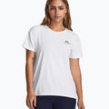 Under Armour Rush Energy 2.0 tricou de antrenament pentru femei, alb/negru