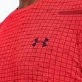 Tricou de antrenament Under Armour Seamless Grid beta/maroan închis pentru bărbați Under Armour Seamless Grid beta/maroan închis 3