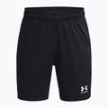 Pantaloni scurți de fotbal pentru copii Under Armour Challenger Knit black / white