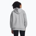 Hanorac damă Under Armour Icon Fleece Hoodie mod gray light heather/white 3