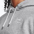 Hanorac damă Under Armour Icon Fleece Hoodie mod gray light heather/white 4